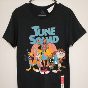 Space Jam A New Legacy LeBron James Tune Squad Looney Tunes Shirt Men Small